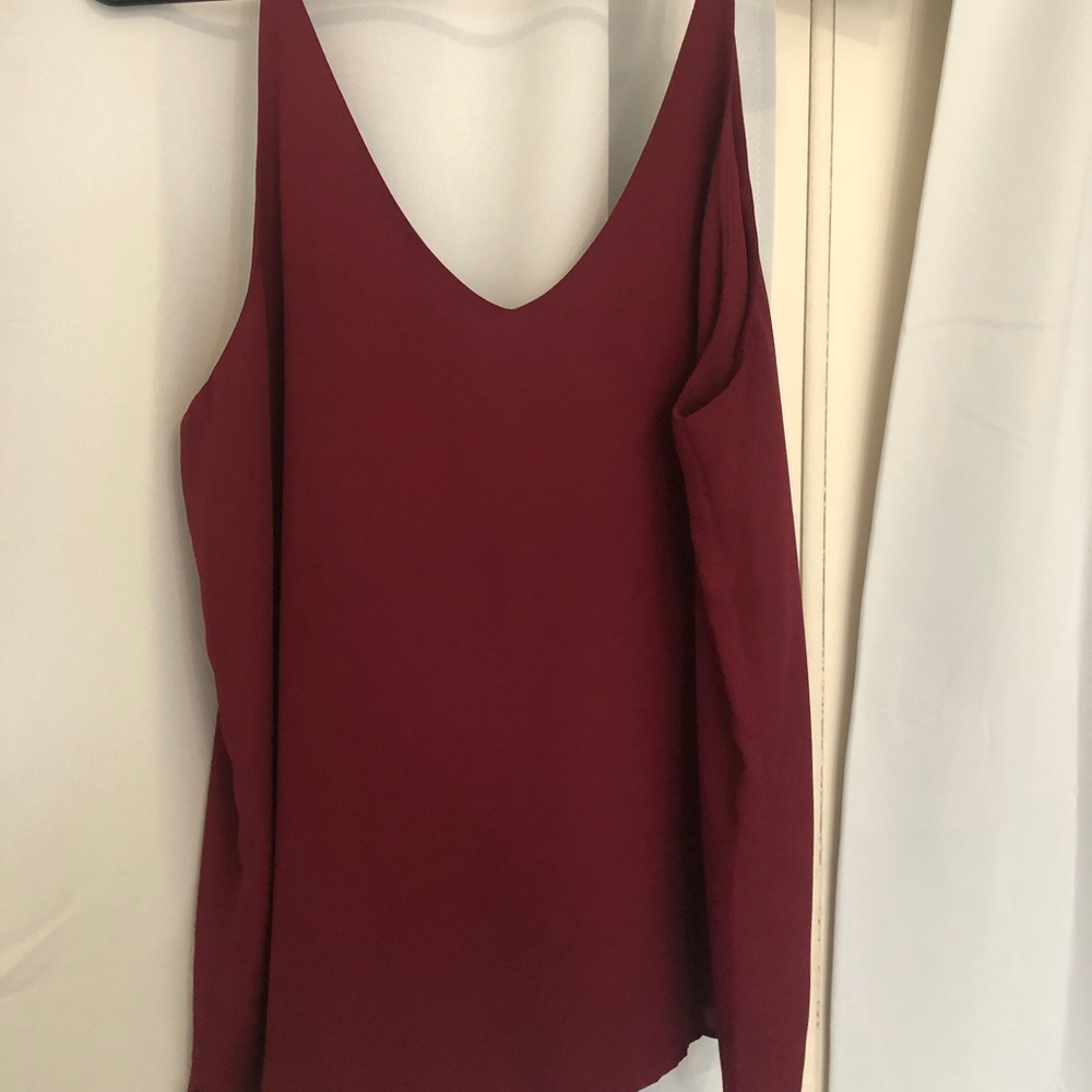 Maroon Tank Top